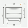 Giường Gỗ Garin Bed - TAM Furniture