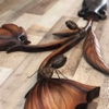 BÌNH HOA GỖ ÁP TƯỜNG