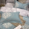 BỘ COTTON XANH NHẠT - HOA VĂN CỔ ĐIỂN