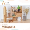 Kệ gỗ Miranda để bàn học, bàn làm việc - TAM Furniture