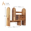 Kệ gỗ Miranda để bàn học, bàn làm việc - TAM Furniture