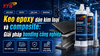 Keo epoxy dán kim loại và composite: Giải pháp bonding công nghiệp