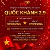 Thông Báo Lịch Nghỉ Lễ Quốc Khánh 2/9 - 2026 Của Công Ty TTS