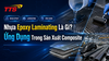 Nhựa Epoxy Laminating Là Gì? Ứng Dụng Trong Sản Xuất Composite