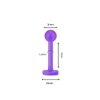 Khuyên cơ bản hợp nhiều vị trí Violet