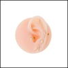 Titanium / Bông tai tòn ten - vàng - 1.2*8mm