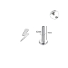 Titanium / ok365 Lightning 1.2*8mm