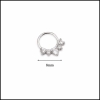 Khuyên daith/septum đẹp 2 màu - 1.2*8mm - ok365vip