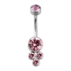 Khuyên rốn Ruby thời trang