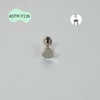 Bông tai trái tim Titanium - 1.2*10mm - Hàng chất lượng 