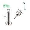 Khuyên cơ bản Titan đeo được nhiều vị trí - Có 6 size