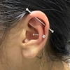 Titanium / Khuyên tai Industrial - 3 size