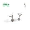 Khuyên tai Titanium sừng hươu - Hàng chất lượng