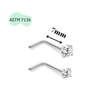 KHUYÊN MŨI CHỮ L - KHUYÊN TAI TRAGUS - Chất liệu titanium