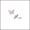Khuyên tai Butterfly - Hợp kim