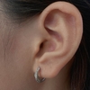SILVER RAISIN EARRINGS