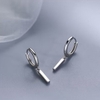 Khuyên tai tròn thêm phụ kiện tòn ten 10mm - ok365vip