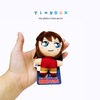 Móc khóa thú bông Haibara