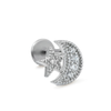 Moon & Star Earring