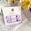 Set 2 kẹp tóc gợn sóng ngọt ngào