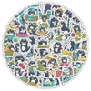 Set 60 nhãn dán sticker mèo con đáng yêu - 4 mẫu HOT