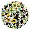 Set 60 nhãn dán sticker mèo con đáng yêu - 4 mẫu HOT