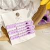 Set kẹp tóc mỏ vịt gợn sóng