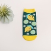 Tất ngắn in hình trái chanh - Lemon - Chất vải cotton