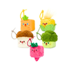 Squarepals - Vegetable Collection - 7cm - Móc khoá rau củ