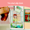 Mô Hình Lắp Ráp Nhà Búp Bê Know Me Cửa Hàng Ăn Vặt Lucky Snack Shop
