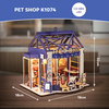 Mô Hình Lắp Ráp Cửa Hàng Sách Book Store, Pet Shop Know Me