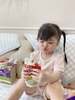 Nước trái cây hồng sâm Hanmi TenTen vị Táo - Hộp 10 gói