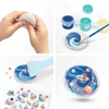 BỘ DIY TRANG TRÍ, TÔ MÀU ĐÁ ĐẤT SÉT TỰ KHÔ COSMIC CREATIONS 3C4G 3C4G1744