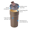 Bình giữ nhiệt LocknLock Metro cafe 650ml - LHC4359
