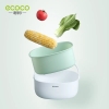 CHẬU RỬA KÈM RỔ THOÁT NƯỚC ECOCO E2025
