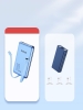 Sạc dự phòng Yoobao sạc nhanh LC3 Built-in Cable PD3.0/QC3.0/SCP22.5W Quick Charge Power Bank 10000mAh, Type-C and Lightning Cable, Exquisite Surface Finish