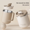 Ly giữ nhiệt 500ml, cốc du lịch, thép không gỉ 304, có nắp đậy