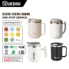 Ly giữ nhiệt 500ml, cốc du lịch, thép không gỉ 304, có nắp đậy