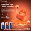 REMAX  Aurora Series Clear True Wireless Earbuds for Music & Call CozyBuds 6C