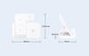 GIÁ ĐỠ ĐIỆN THOẠI KÈM SẠC KHÔNG DÂY 22W 3IN1 REMAX RP-W70