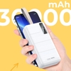 Sạc dự phòng Remax 30000mAh RPP-506 Noah Series 20W+22.5W PD+QC Fast Charging Power Bank