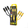 CÁP SẠC NHANH 3 ĐẦU WK DESIGN WDC-30