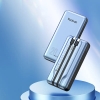 Sạc dự phòng Yoobao sạc nhanh LC6 Built-in Cable PD3.0/QC3.0/SCP22.5W Quick Charge Power Bank 20000mAh, Type-C and Lightning Cable, Exquisite Shell Finish