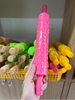 Cây lăn bột bằng nhựa thiết kế hoa văn - Tim hồng