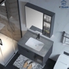 Bộ Tủ Gương Phòng Tắm, Tủ Lavabo Đẹp, Tủ Lavabo Phòng Tắm SUS 215