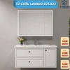 Bộ Tủ Gương Phòng Tắm, Tủ Lavabo Đẹp, Tủ Lavabo Phòng Tắm SUS 822