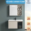 Bộ Tủ Gương Phòng Tắm, Tủ Lavabo Đẹp, Tủ Lavabo Phòng Tắm  TC089
