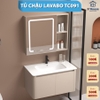 Bộ Tủ Gương Phòng Tắm, Tủ Lavabo Đẹp, Tủ Lavabo Phòng Tắm  TC092