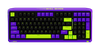 black-purple-green