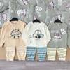 SET 3 BỘ DÀI TAY Ô TÔ KẺ CHO BÉ